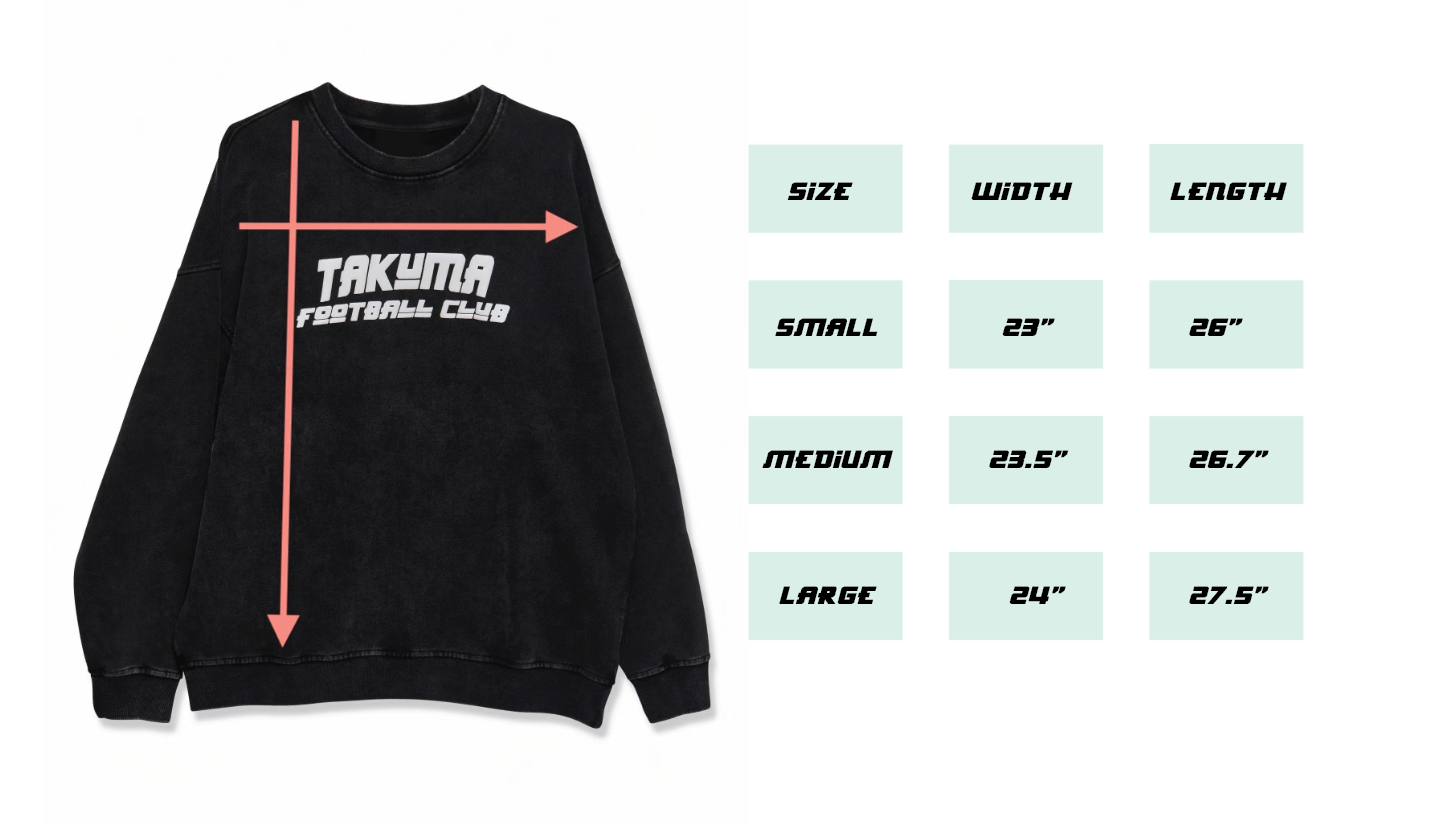 Takuma FC Crew Neck Sweatshirt