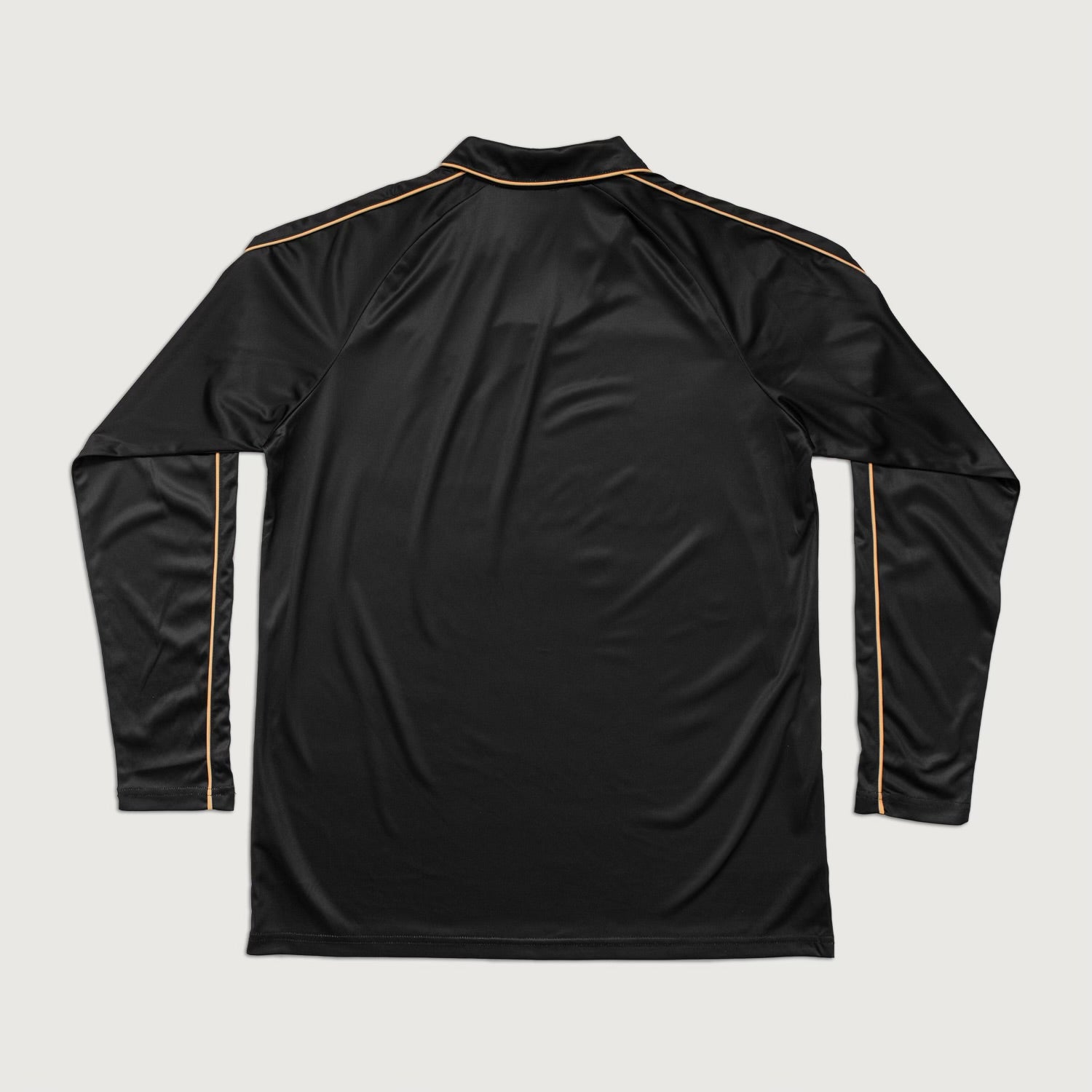 Black long sleeve football shirt on sale